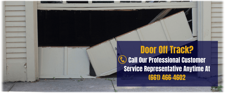 Garage Door Off Track Santa Clarita CA (661) 466-4602